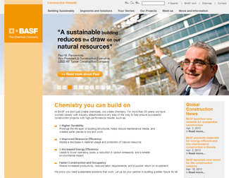 BASF lança site para a construção sustentável